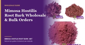 Whole, shredded and powdered Mimosa hostilis root bark available for wholesale and bulk orders