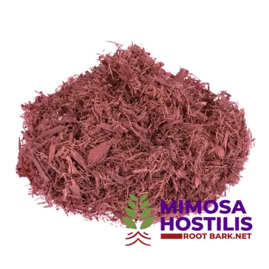 Shredded Mimosa hostilis root bark